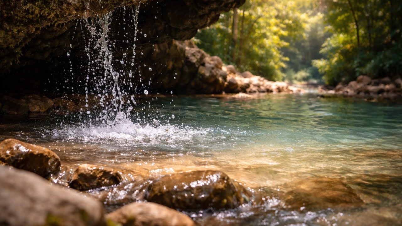 2 Hour Natural River Ambience – Calm Flowing Water for Deep Focus & Mental Clarity