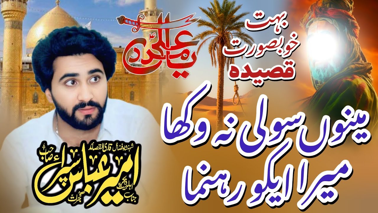 Zakir Ameer Abbas Sipra Menu Suli Na Vekha Mera Eko Rahnuma 