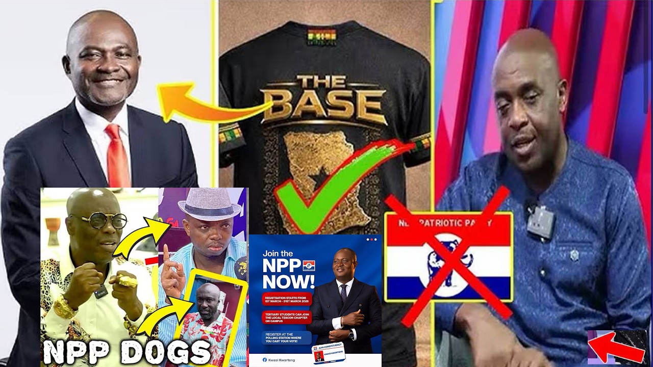 NPP D0gs Abronye and Koka! Kwasi kwarteng is not part of Ken Agyapong and mr Oti Bonsu BASE; Ohen...
