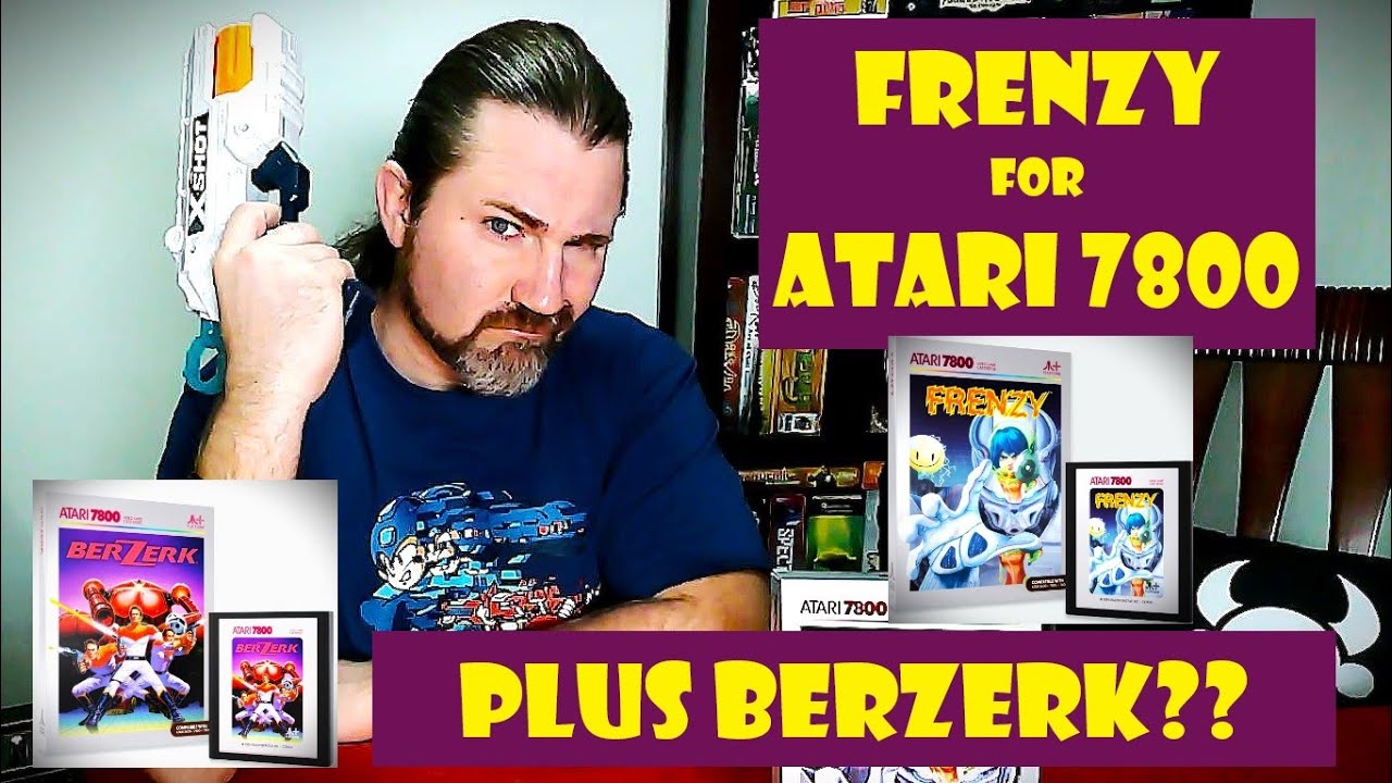 Frenzy for Atari 7800 with Berzerk??