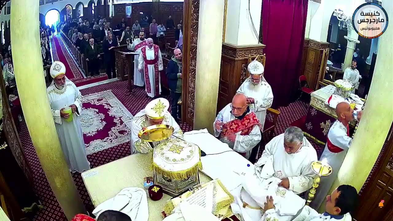 القداس الالهى الاول  يوم الاربعاء من الصوم الكبير  18/ 2 /  2026
