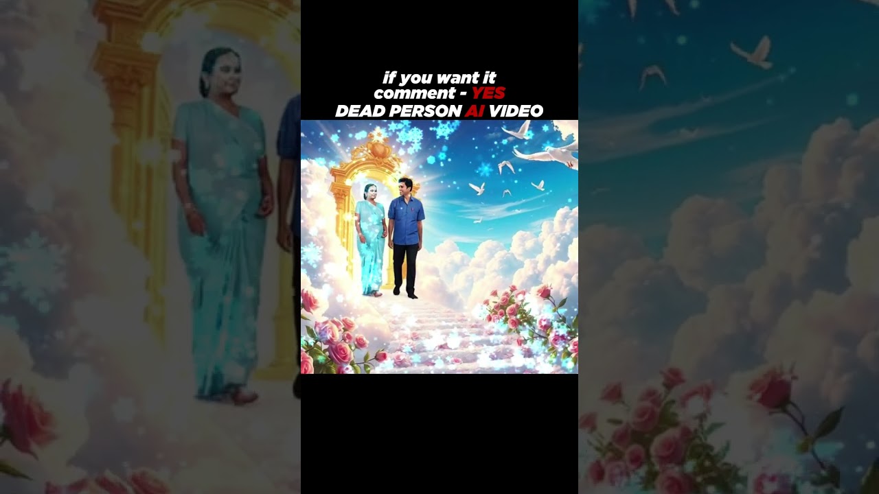 Dead Person in Wedding | Dead person alive ai | rip person video ai Rip short 34