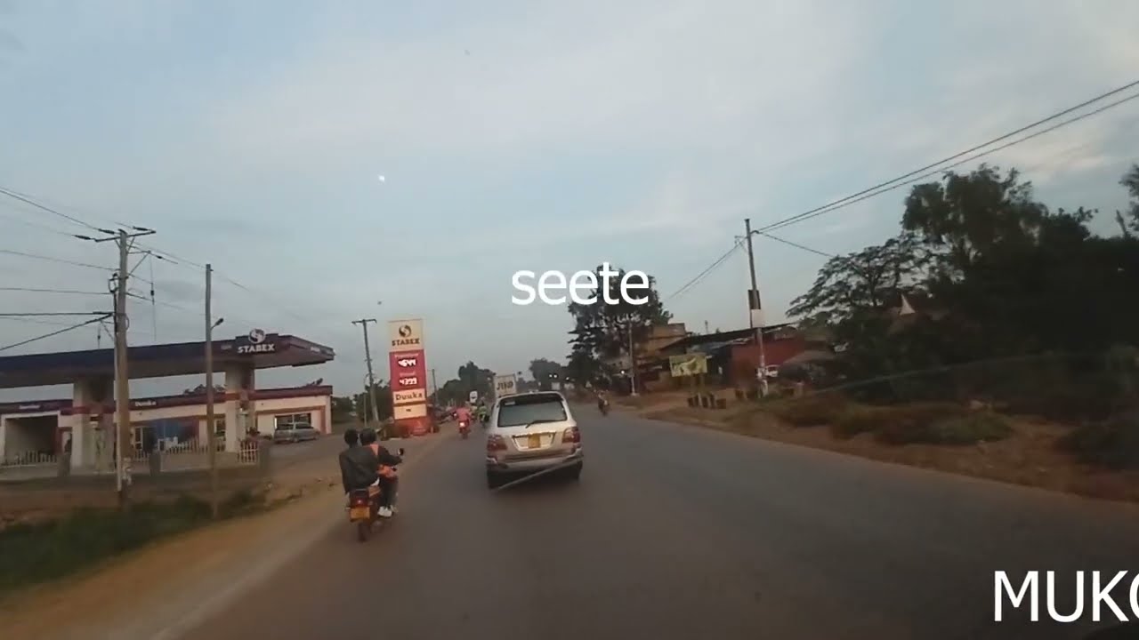 The Jinja road seta town  kigunga  Mukono district town