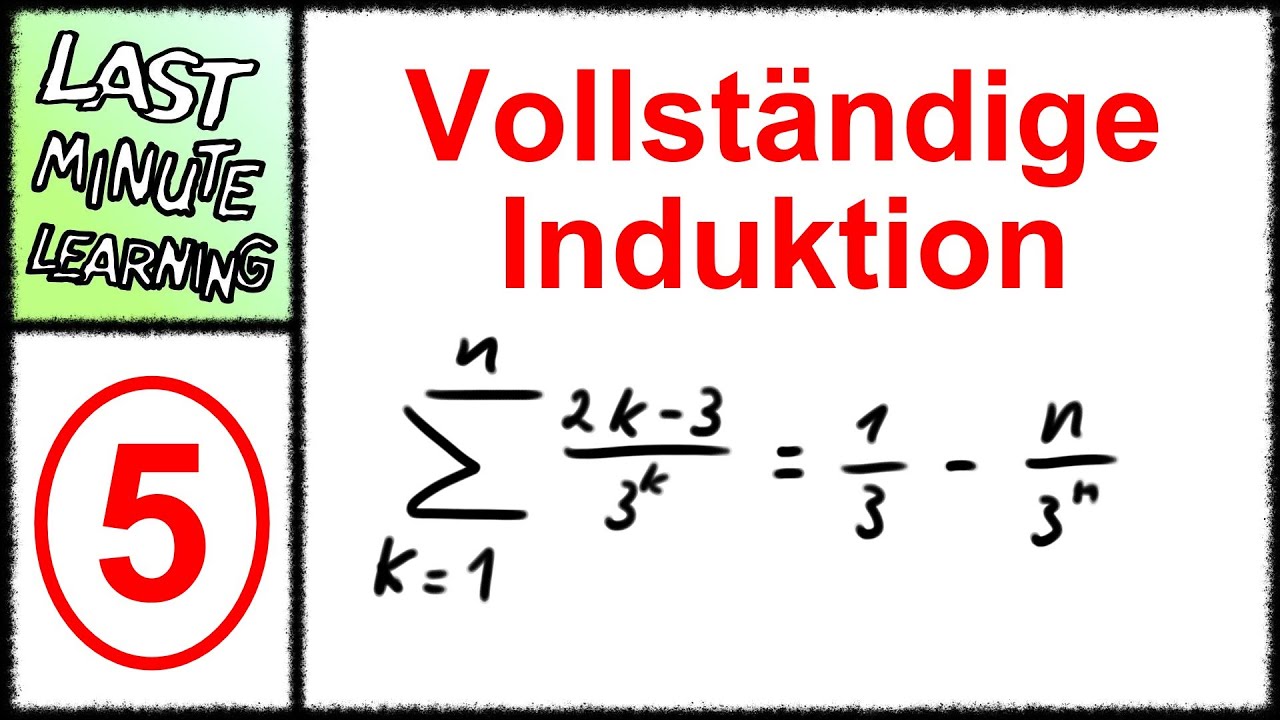 Vollständige Induktion - Aufgabe 5 - Summenformel