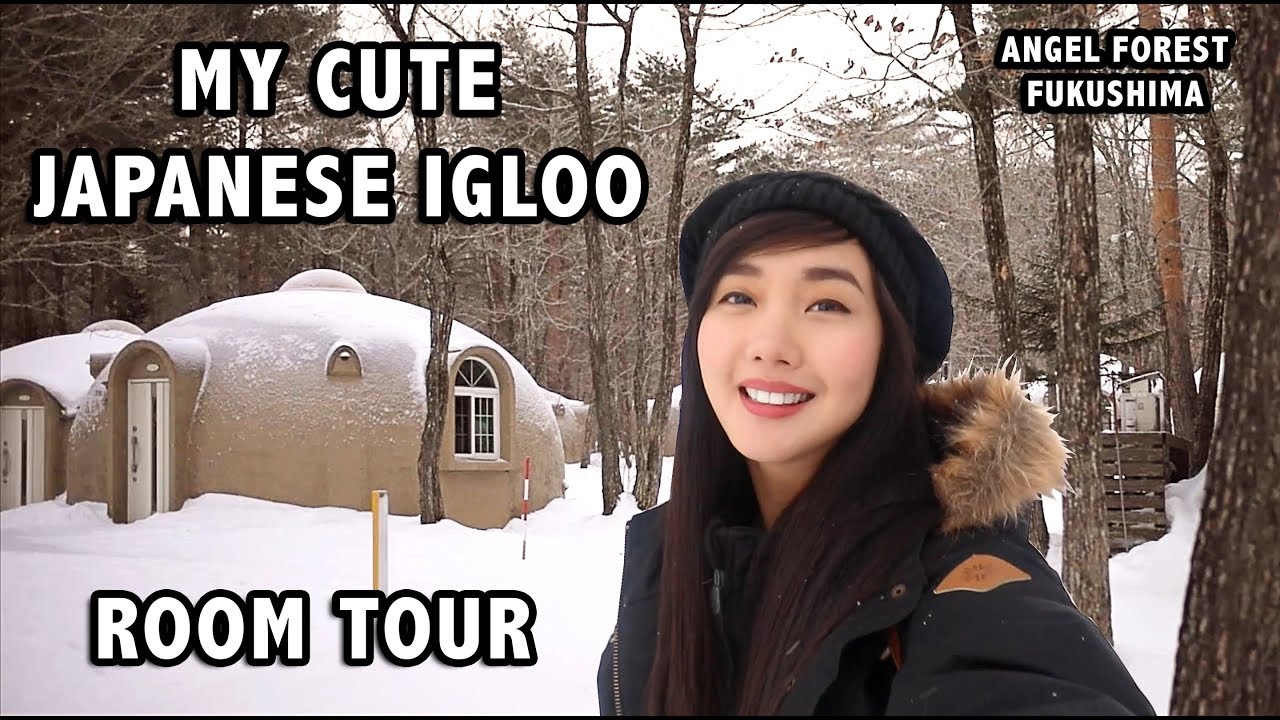 MY FIRST WINTER IN A JAPANESE IGLOO (ROOM TOUR)