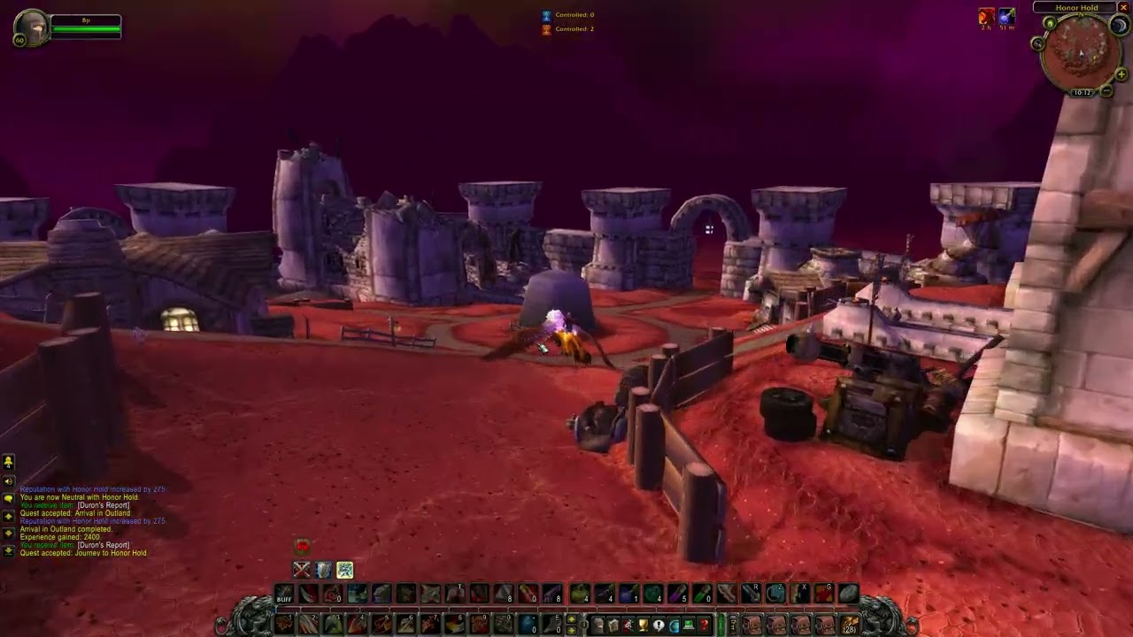 Journey to Honor Hold - [10140] - World of Warcraft Burning Crusade Anniversary