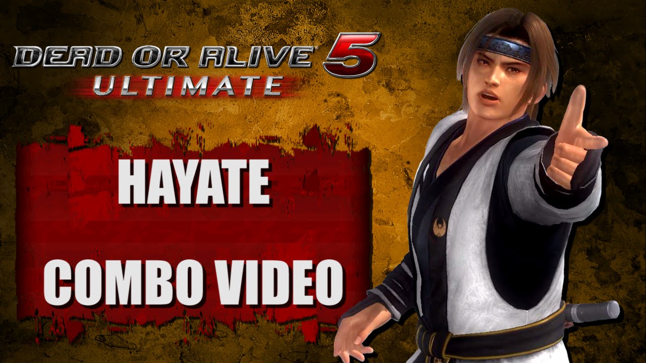 DOA5 ULTIMATE (Ver. 1.07) HAYATE - COMBO VIDEO