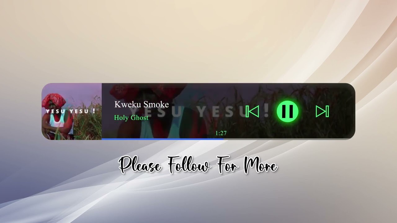 KWEKU SMOKE HOLY GHOST INSTRUMENTAL ONLY