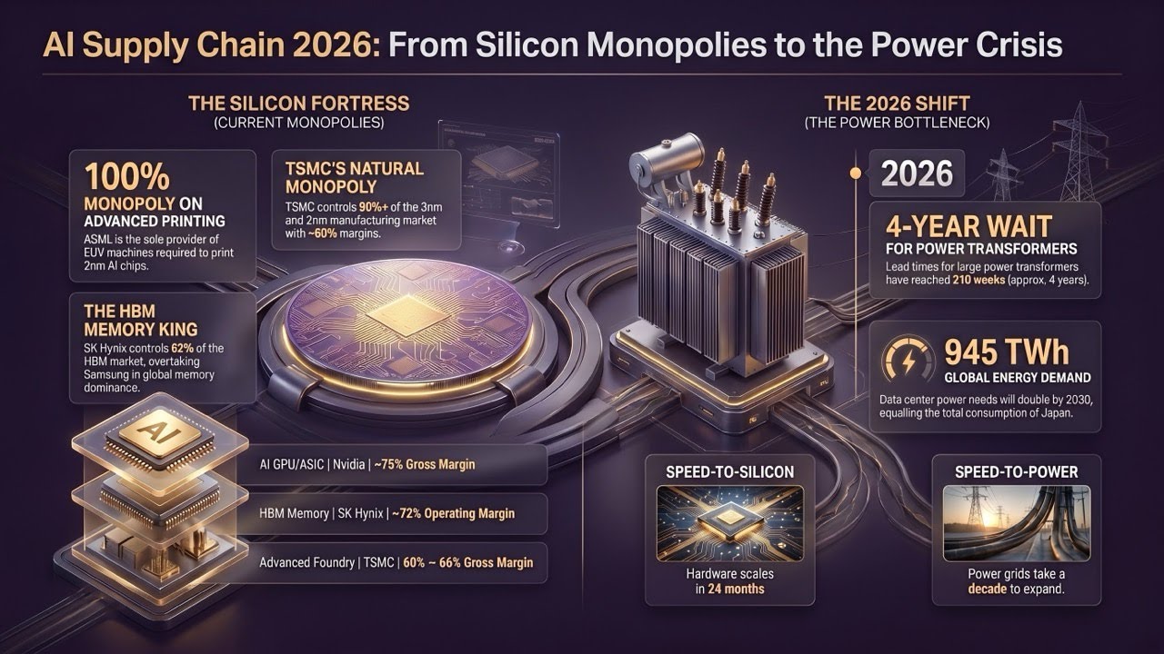 AI's 2026 Bottleneck Is Not Chips, It Is a Power Transformer That Takes 4 Years