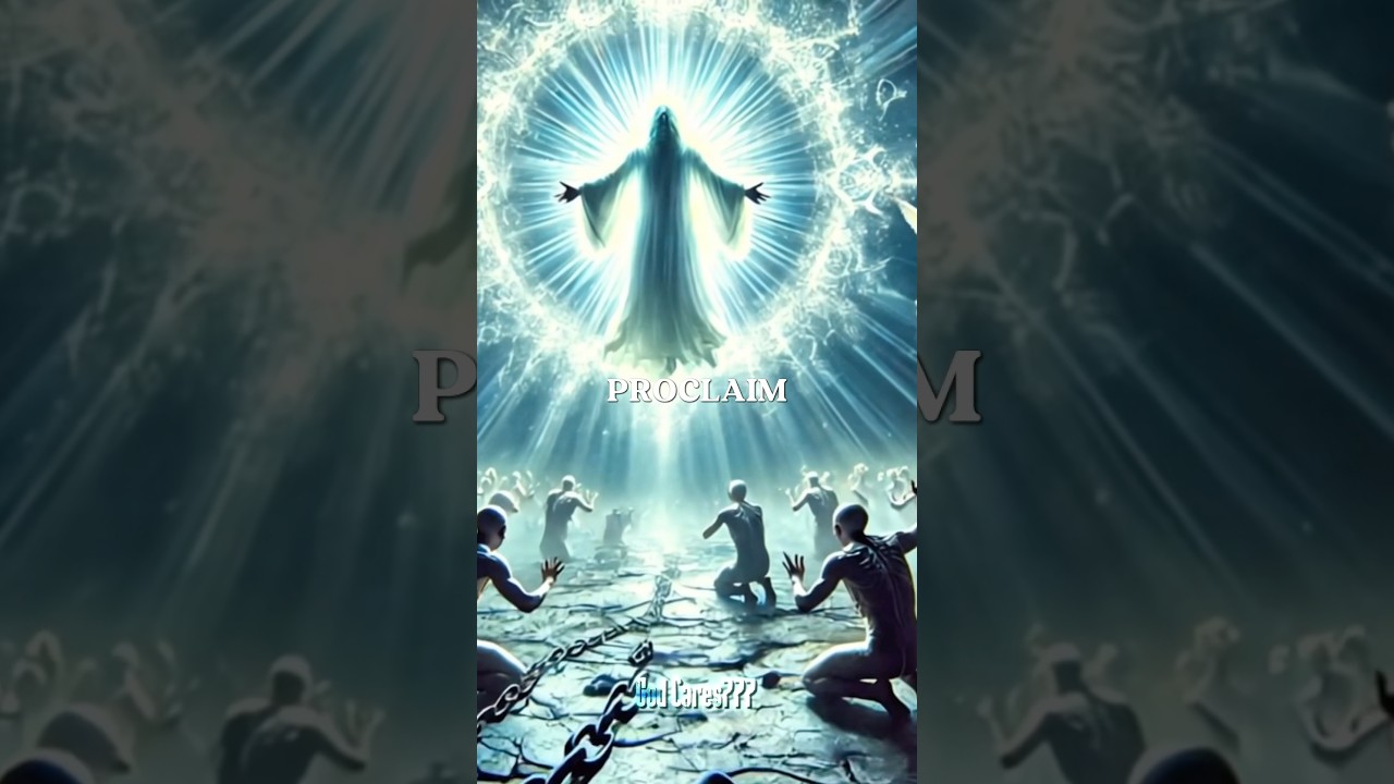Jesus Preaches to Spirits in Prison 1 Peter 3:18&ndash;20.  full video below 👇