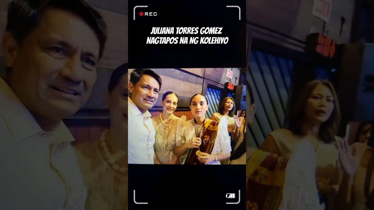 JULIANA TORRES GOMEZ NAGTAPOS NA NG KOLEHIYO SA UP DILIMAN