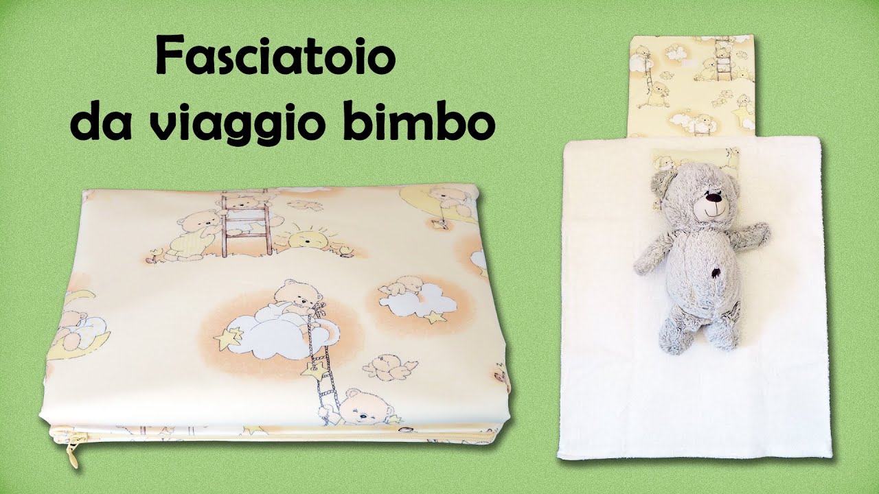 Tutorial - come confezionare un fasciatoio da viaggio