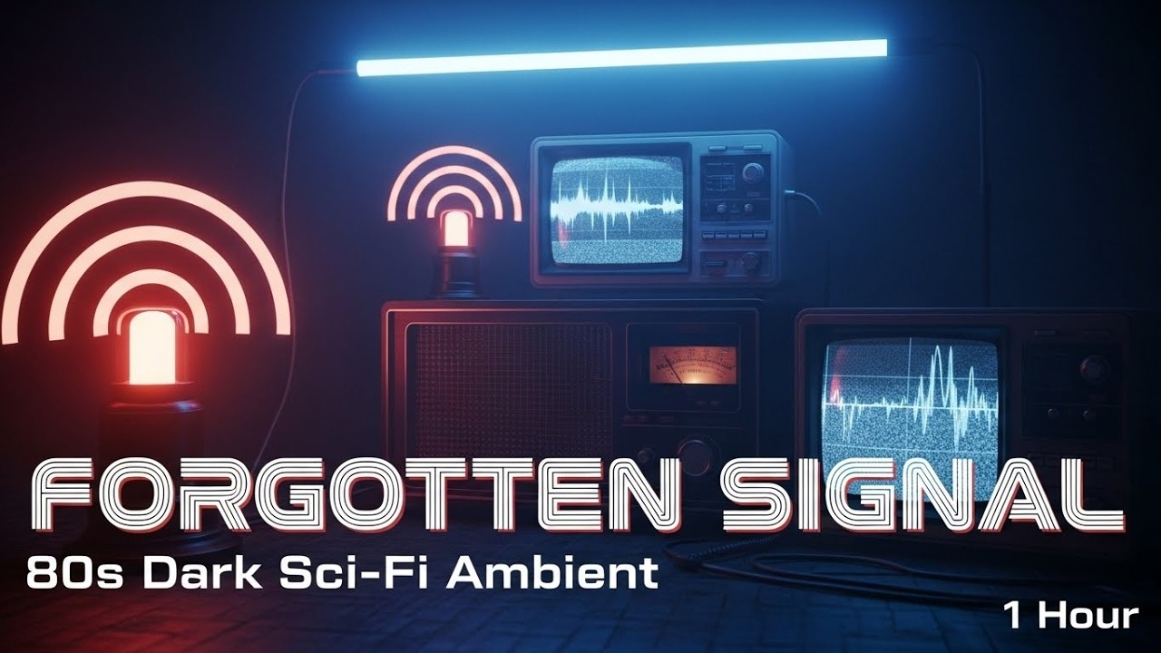 Forgotten Signal &mdash; 80s Dark Sci-Fi Ambient (1 Hour)