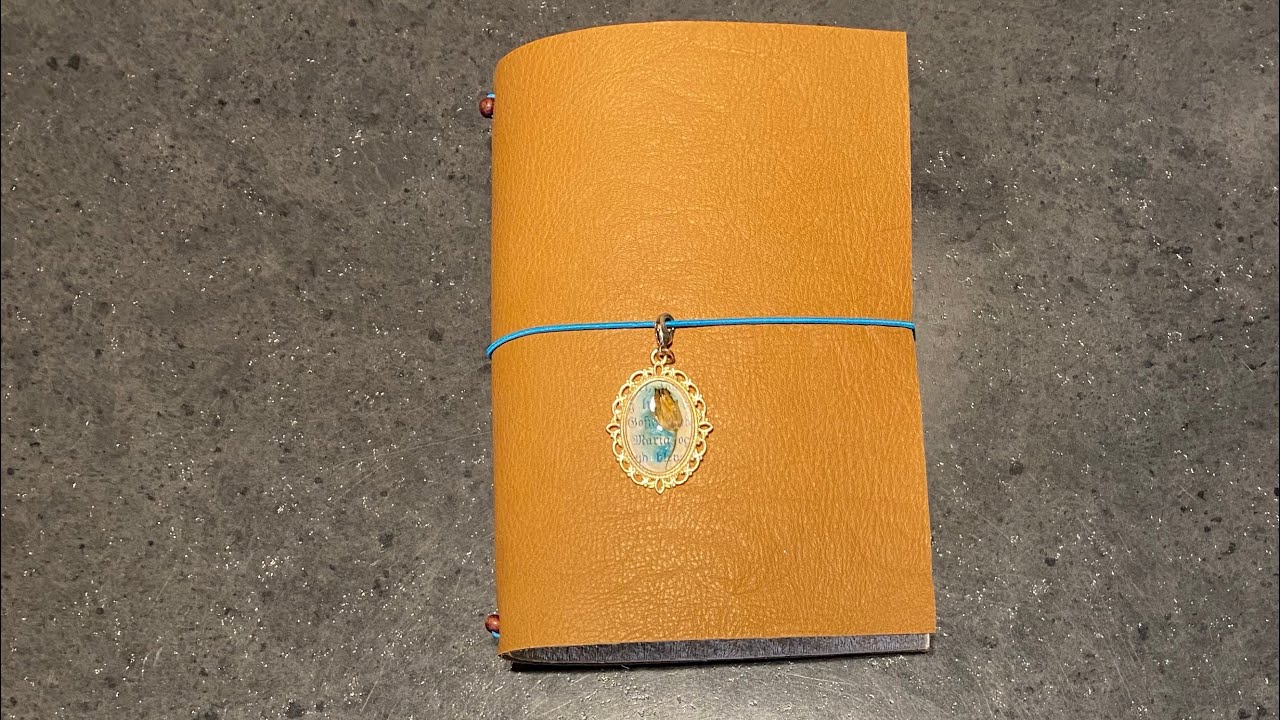 Tutorial #4 start to finish how to make a TN-style grungy junk journal, making the cover