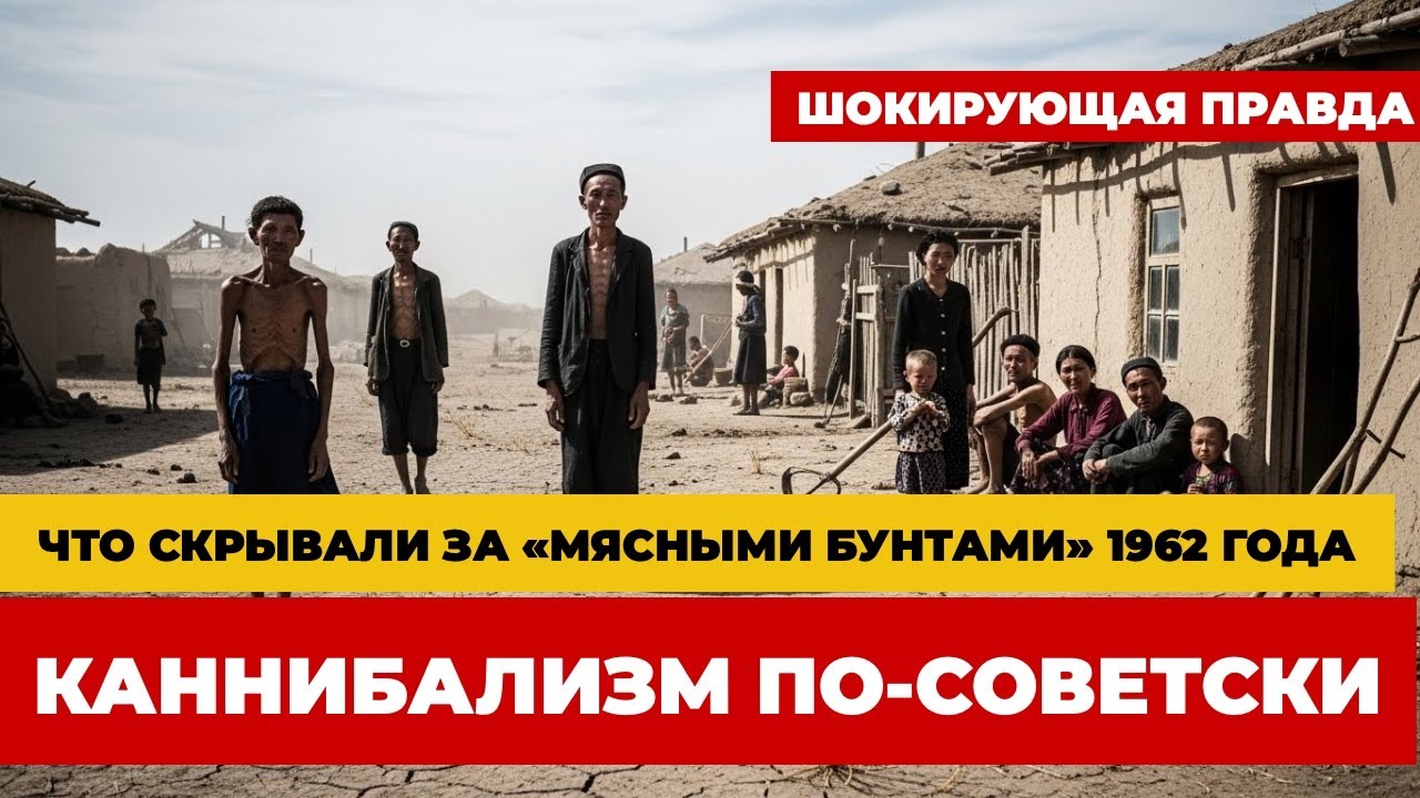 1962 ГОД: КОГДА В СССР ЛЮДИ ЕЛИ ЛЮДЕЙ. Запретная хроника «мясных бунтов».