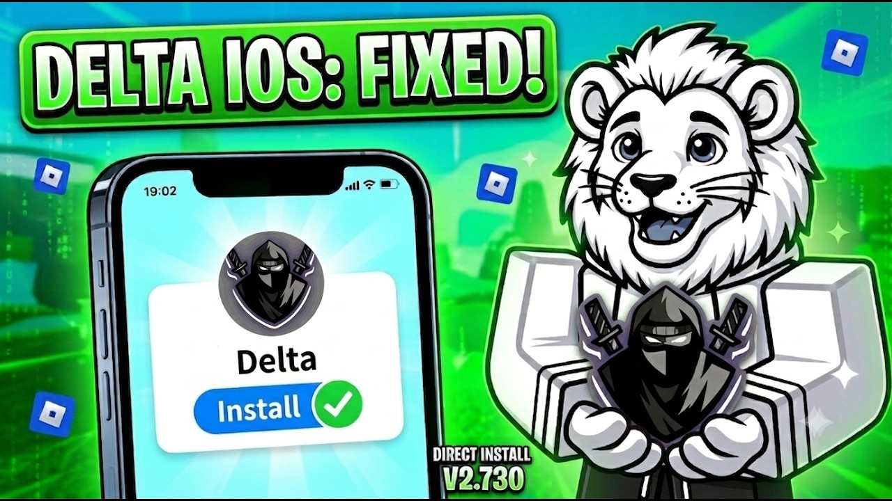 Как установить Delta Executor Mobile: НОВОЕ ОБНОВЛЕНИЕ ИСПРАВЛЕНО [v2.730] Roblox на iOS!