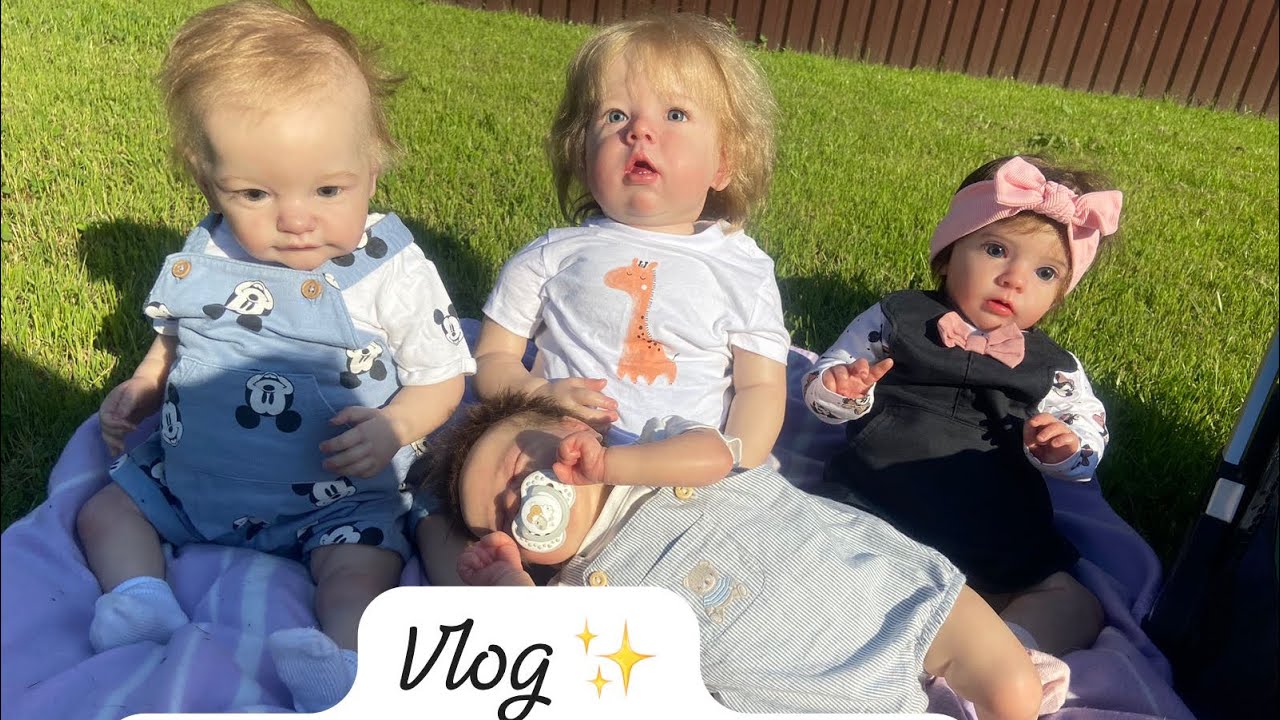 Vlog✨ Утро с четырьмя реборнами 🤗Лиам не слушается и психует 🤦🏼‍♀️/Morning with four reborn dolls 🫶