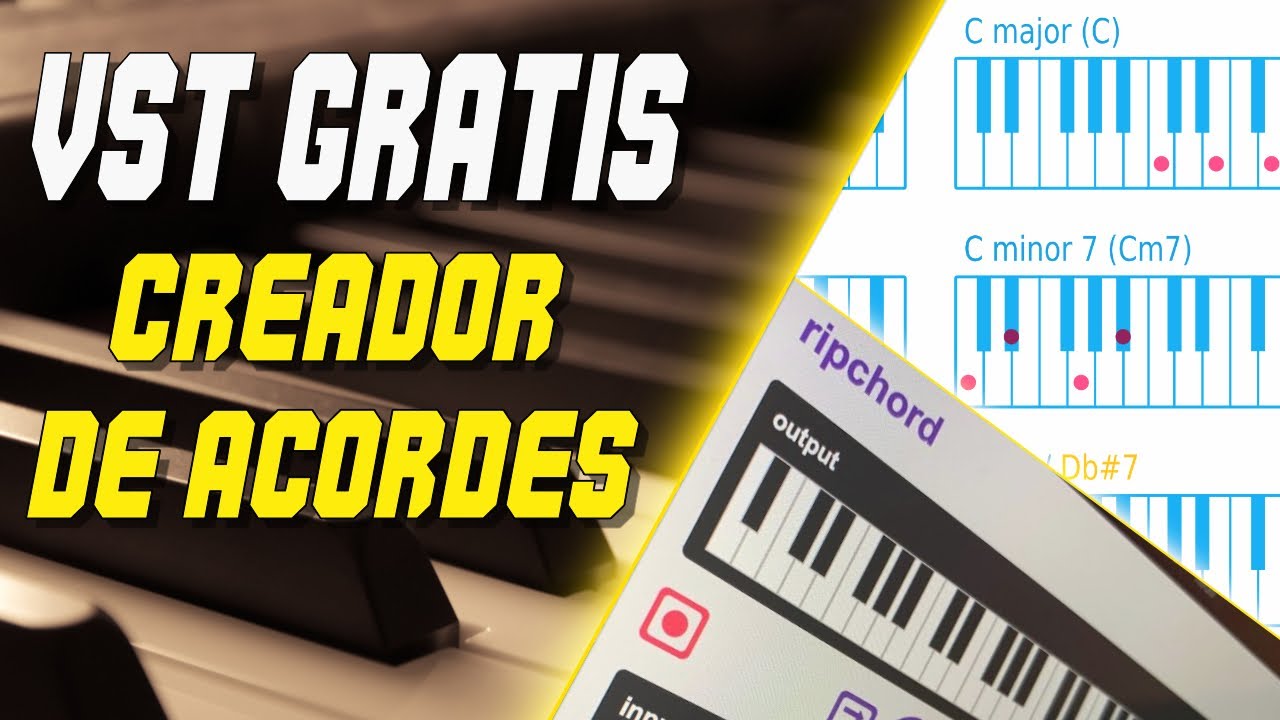RIPCHORD VST GRATIS Creador de acordes  para PC y MAC