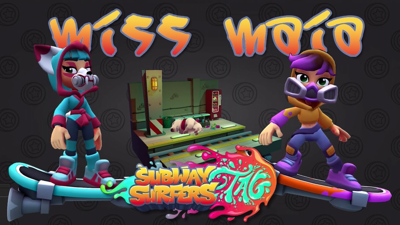 Subway Surfers Tag - MISS MAIA New Character Update All Outfit Gameplay