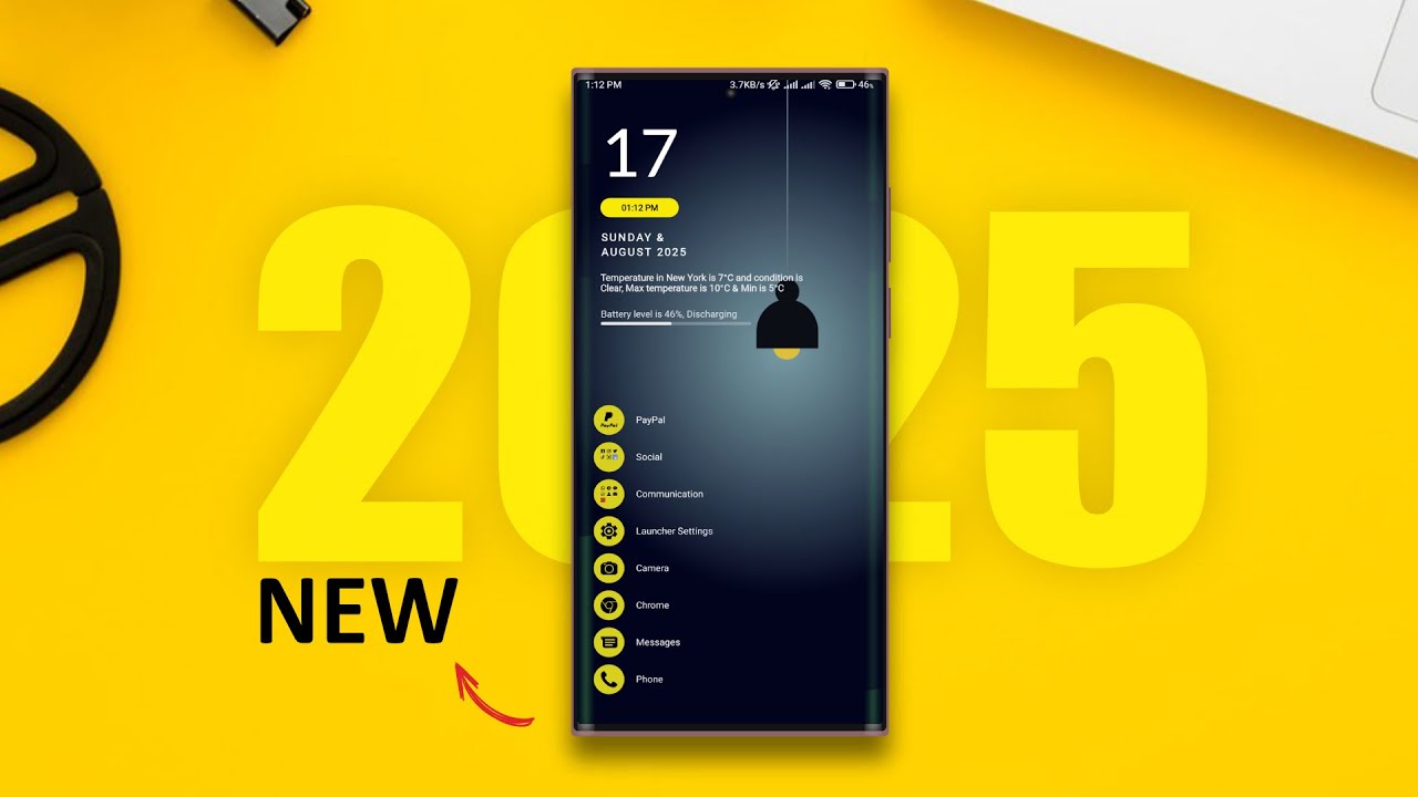 Top 5 NEW Android Launchers You MUST Try in 2025 — Fast, Beautiful & Smart