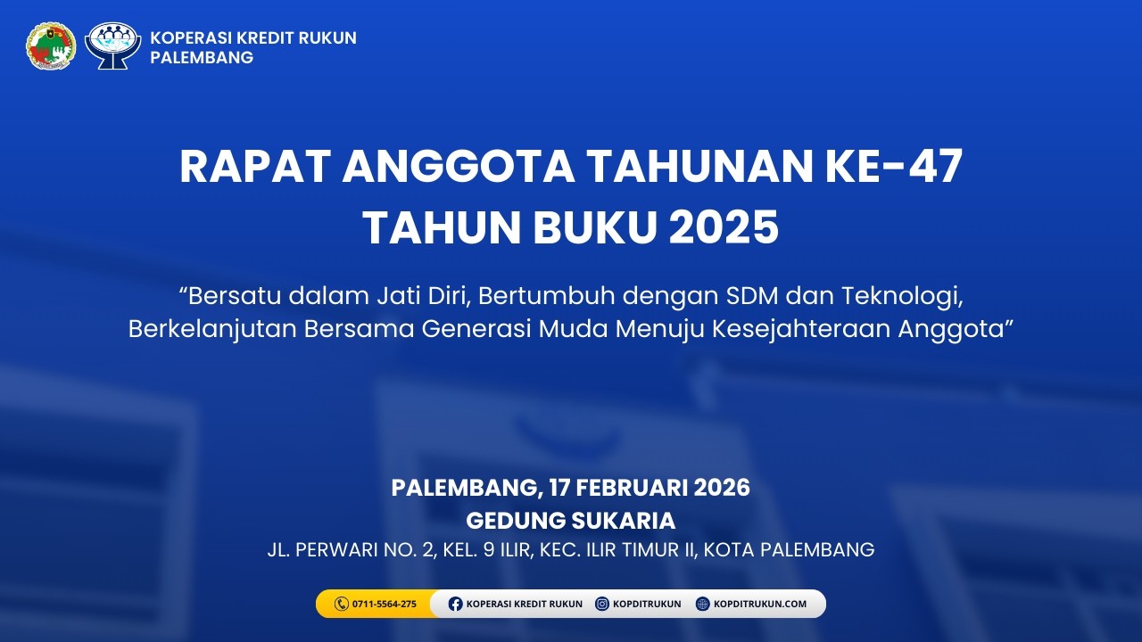 RAT Ke-47 Koperasi Kredit Rukun Tahun Buku 2025