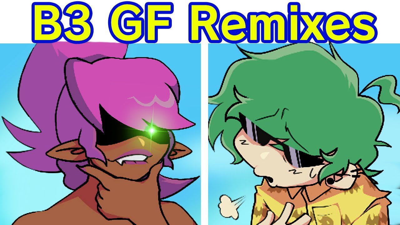 Friday Night Funkin' B3 Remixed VS B3 GF FULL WEEK + Cutscenes (FNF Mod/Hard) (V3.5 Update + New BF)