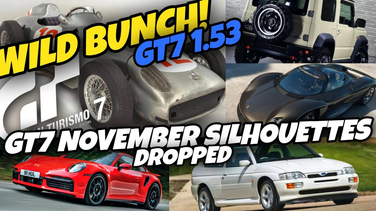 5 New Cars! | Vintage Grand Prix, Escort RS, 911 Turbo S, Mission X | GT7 1.53 November Silhouettes