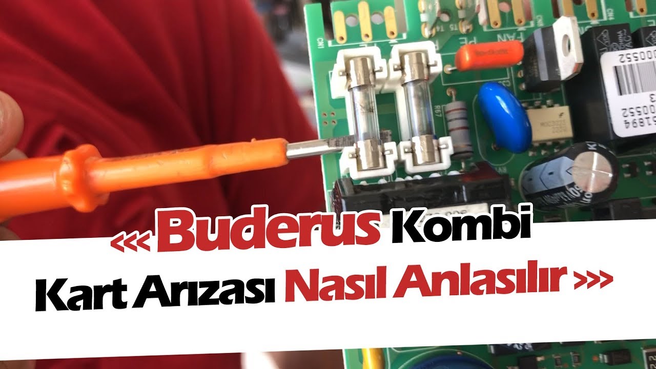 Buderus Kombi Elektronik Kartı Nasıl Sökülür? Arıza Nasıl Anlaşılır? Batıkent Buderus Servisi