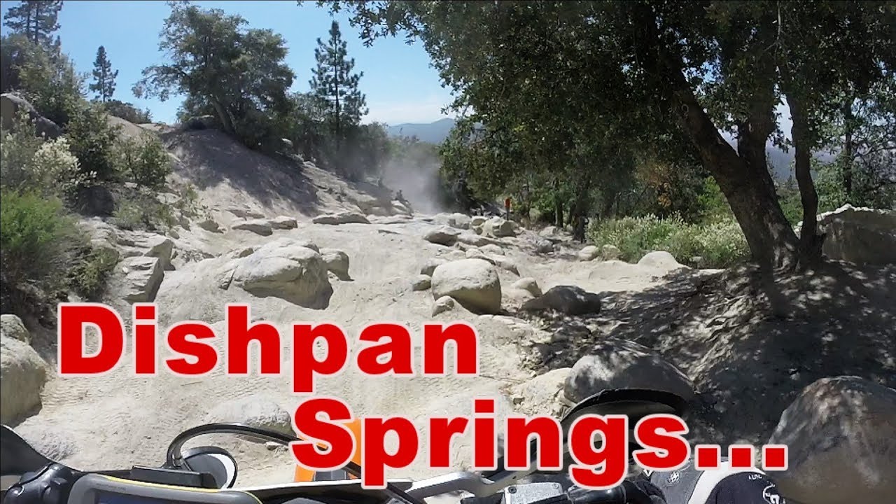 Dishpan Springs to Deep Creek on KTM 500 EXC moto