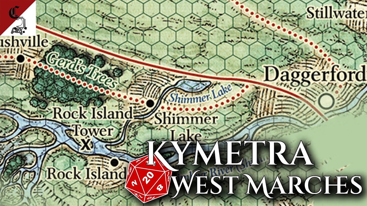 The KYMETRA WEST MARCHES - Playing D&D with Pen and Paper like Lathander Intended
