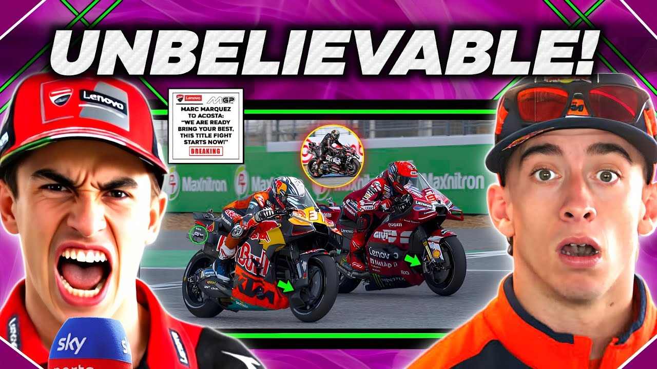 Marquez DROPS MAJOR BOMBSHELL on Acosta & Bezzecchi as 2026 MotoGP Title Battle IGNITES!