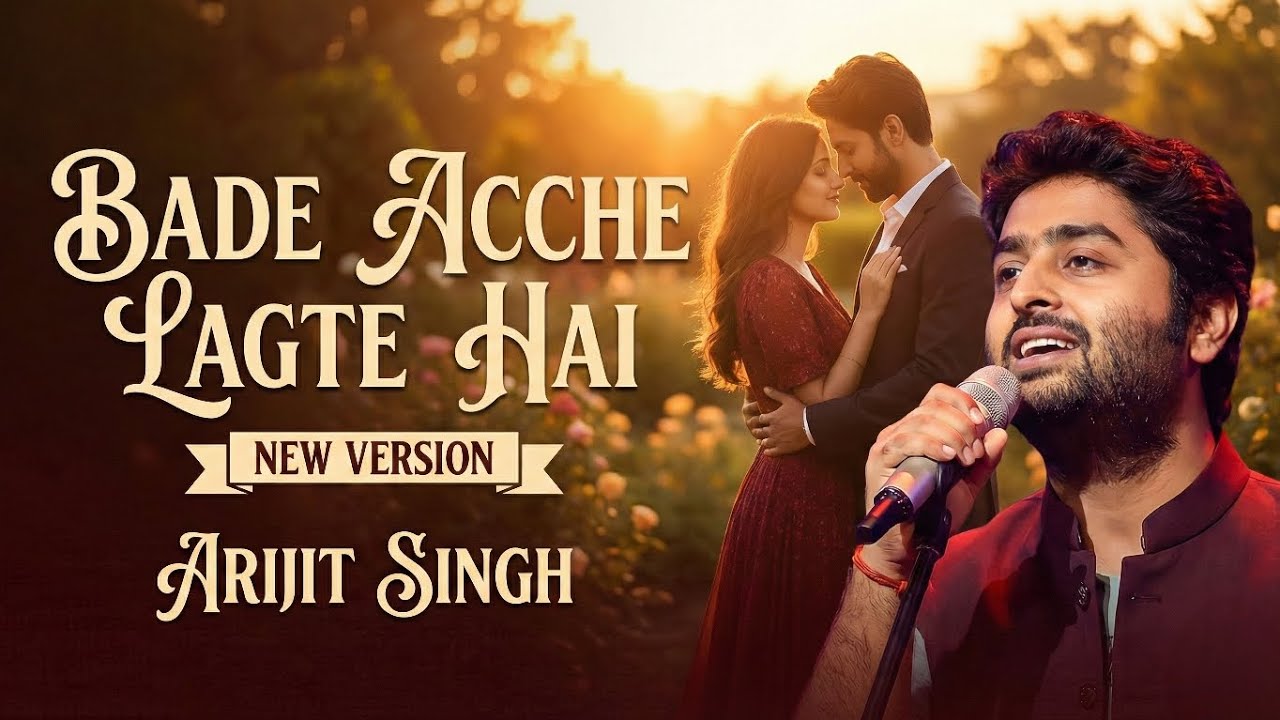 Bade Acche Lagte Hai 💞 | बड़े अच्छे लगते हैं | New Version Romantic Love Song | Arijit Singh