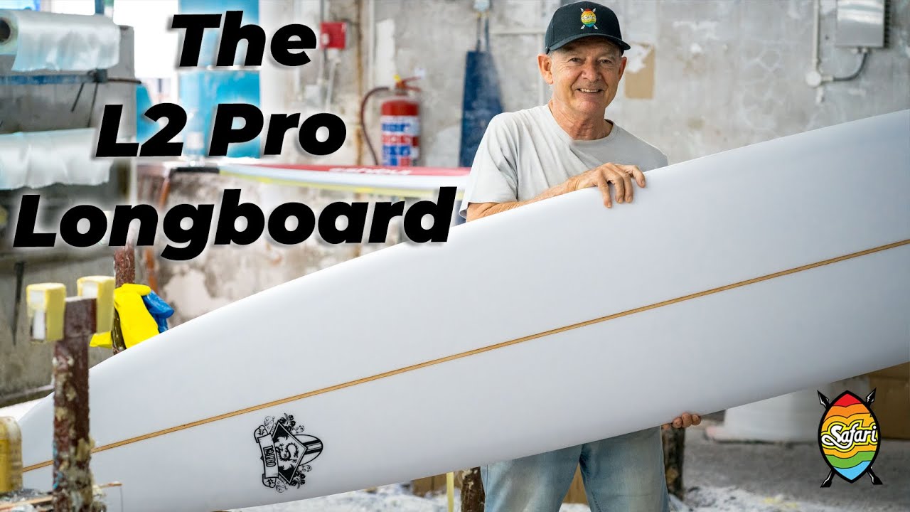 The L2 Pro Longboard from Safari Surfboards