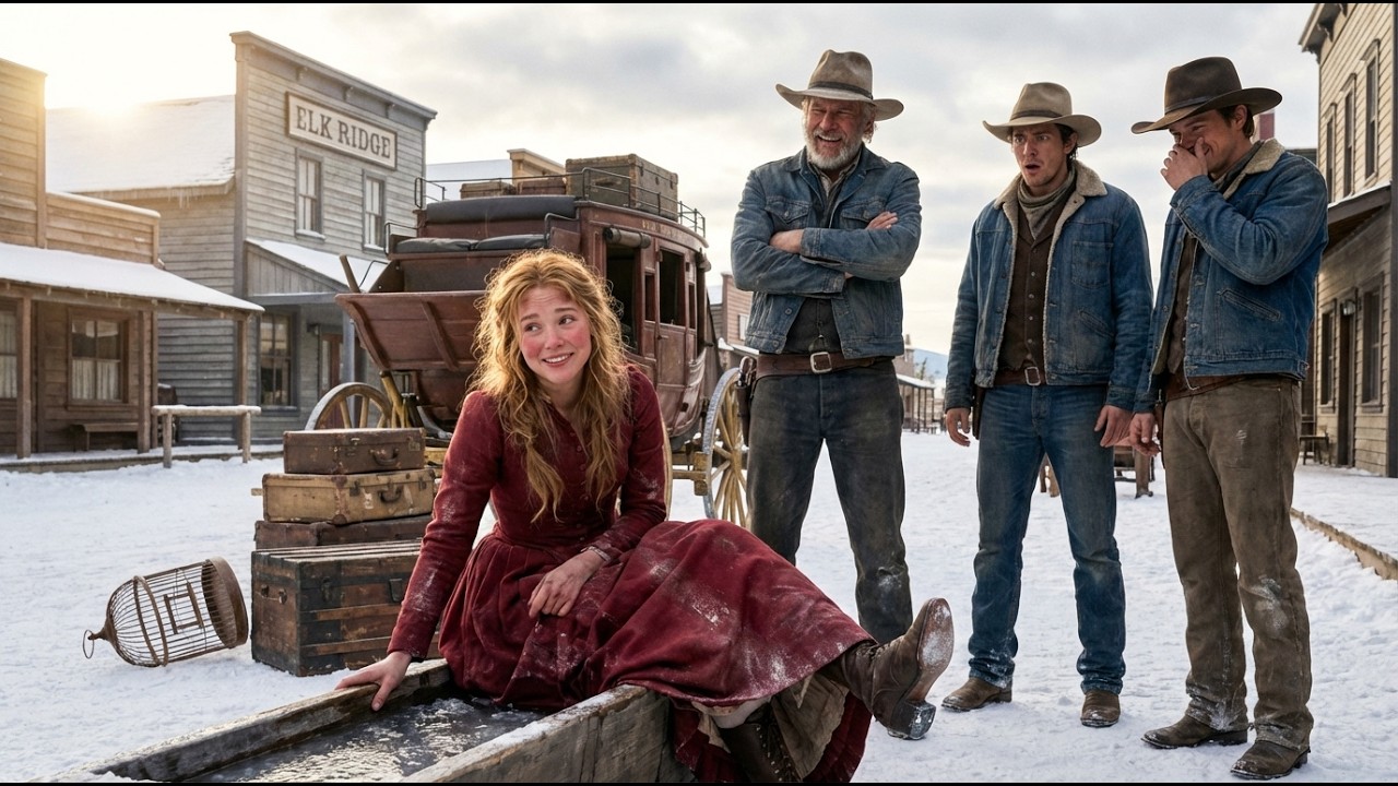3 Mountain Men Hadn't Smiled In Years, Until A Clumsy Virgin Mail Order Bride Made Them Laugh