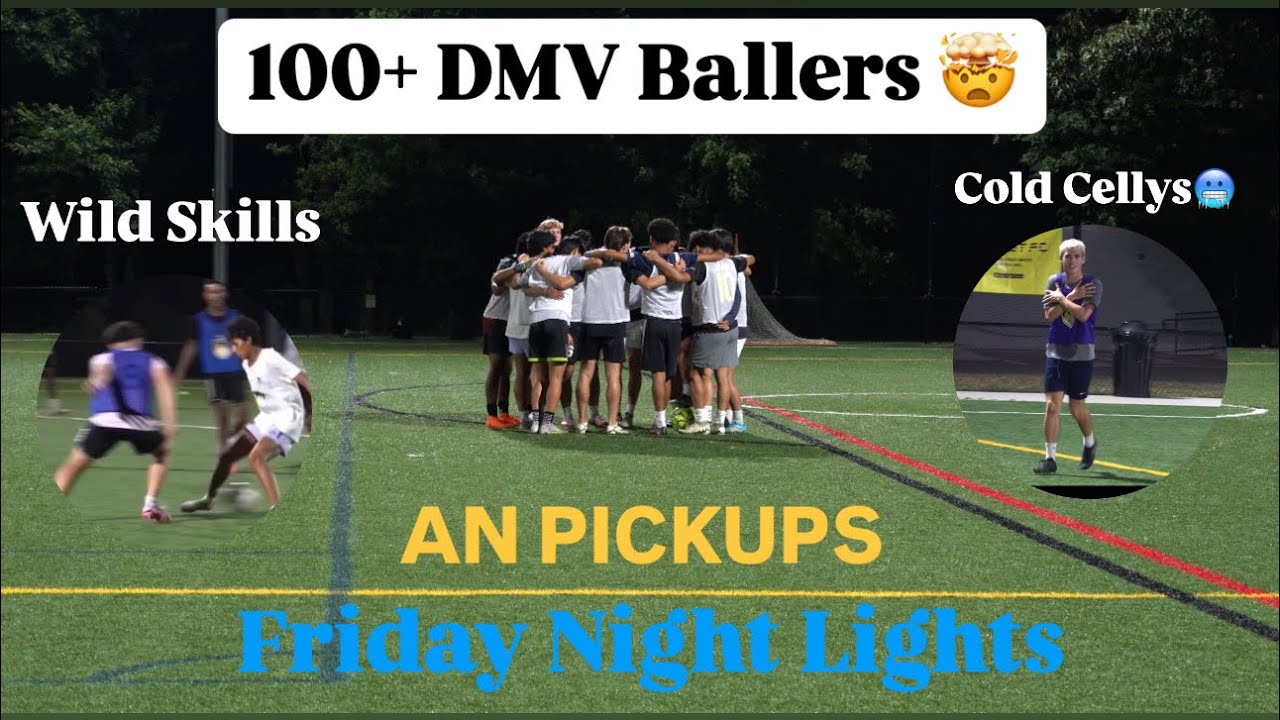 AN Pickups Friday Night Lights 🤯🤯 Insane Session with Talented Baltimore Ballers 🌟