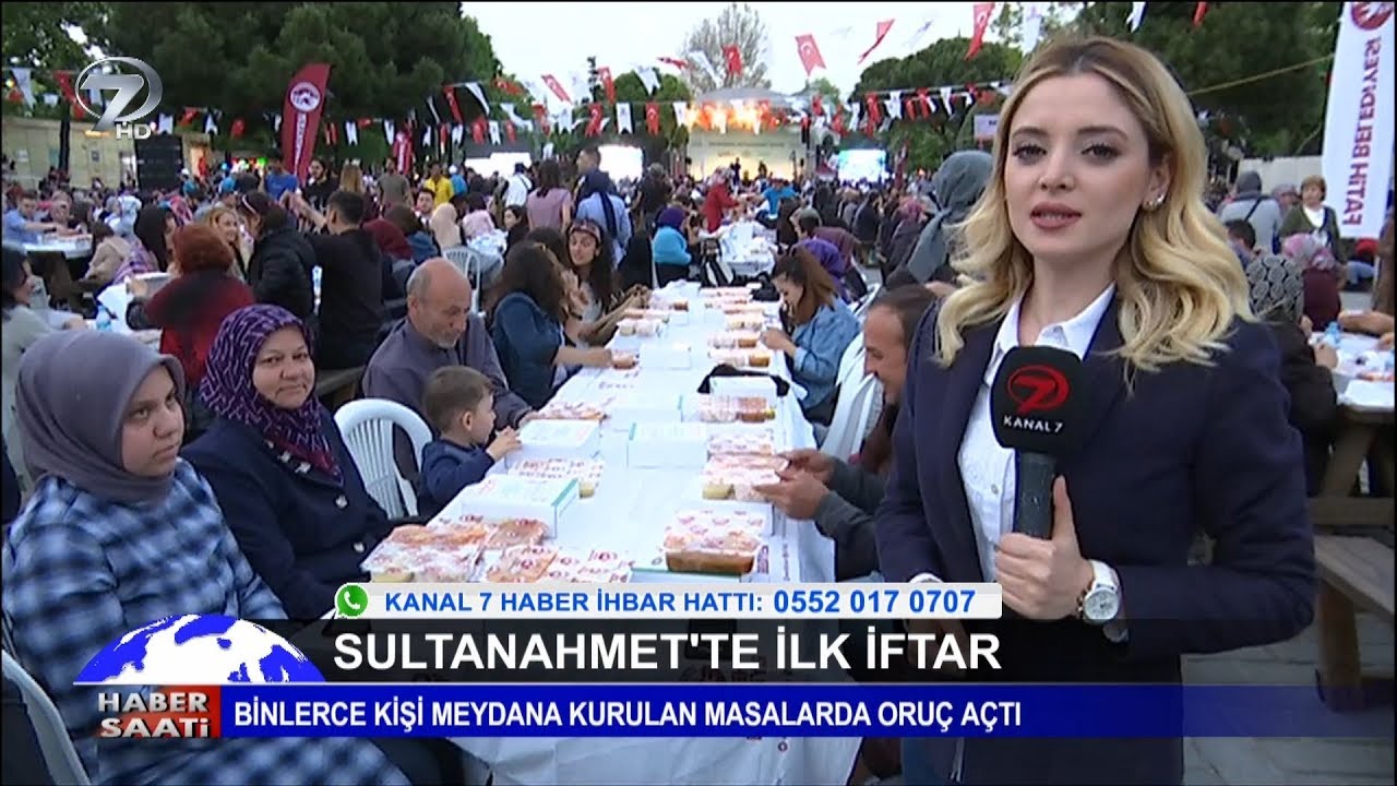Sultanahmet'te İlk İftar