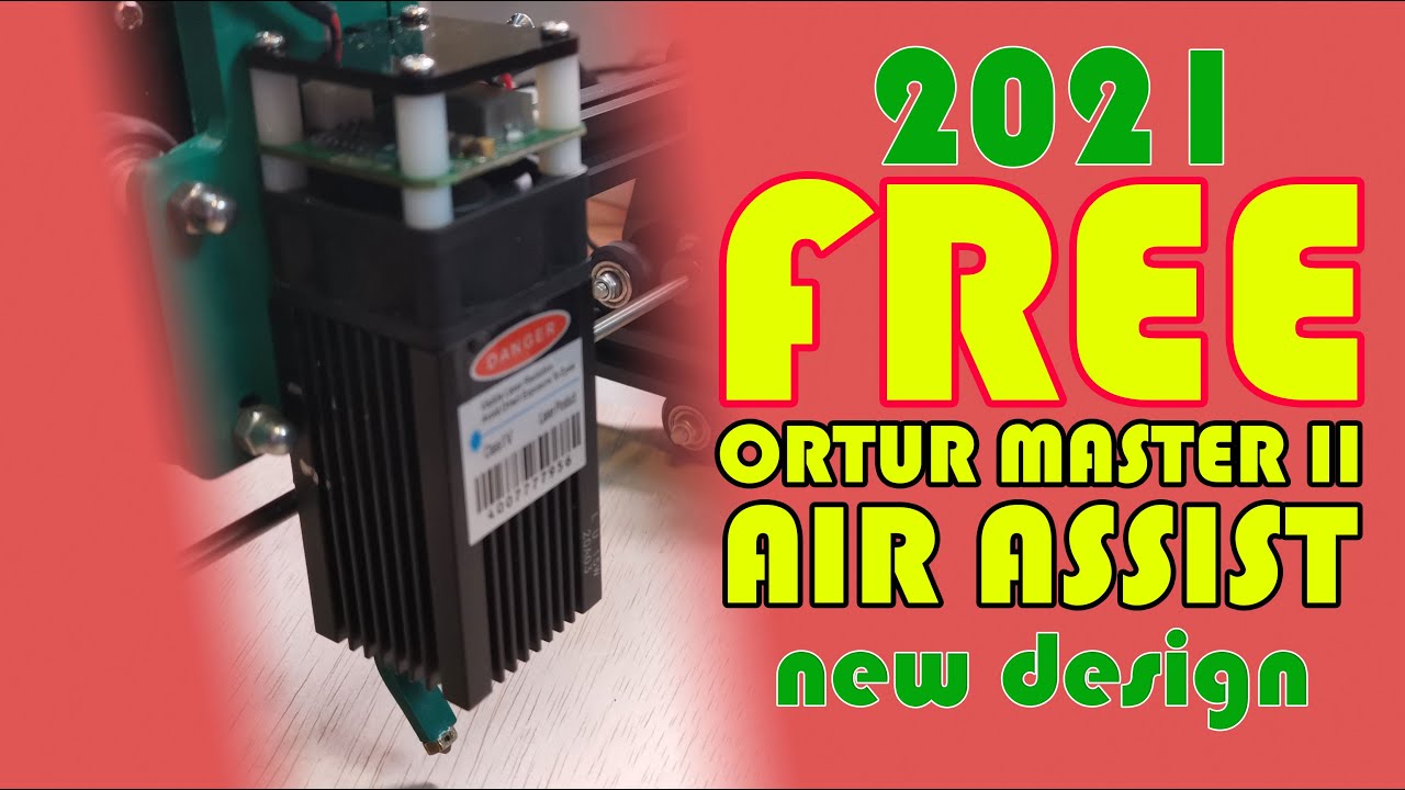 ▼ FREE ▼ Ortur Master II AIR ASSIST plus Z LIFT