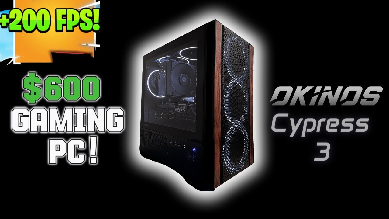 Let's Build an RTX Gaming PC in the Okinos Cypress 3 Wood!