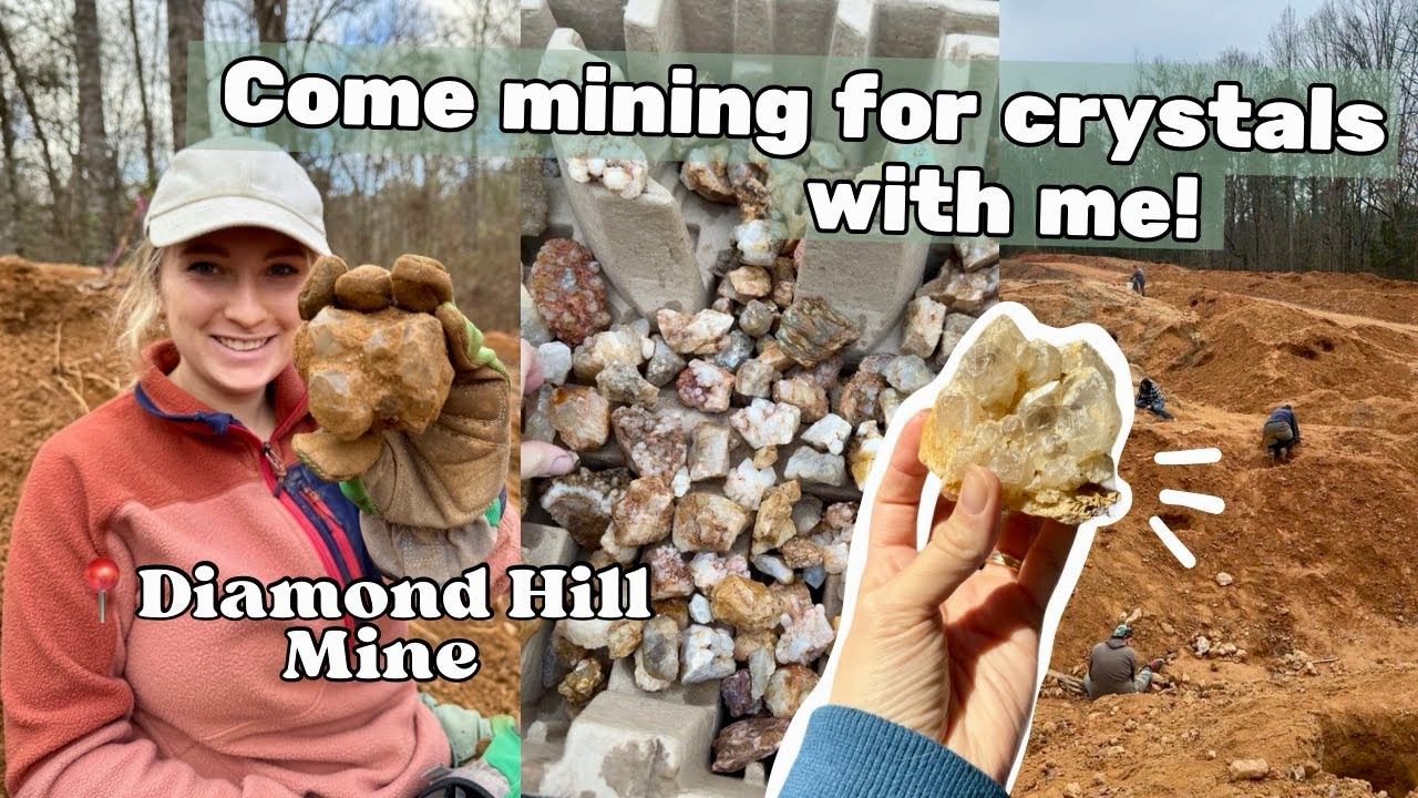 My experience mining for crystals at Diamond Hill Mine