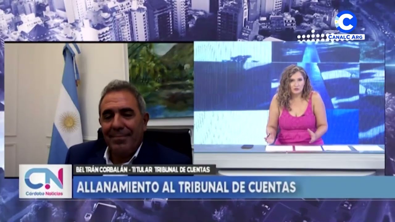 Allanamiento al Tribunal de Cuentas | Beltrán Corbalán, Titular Tribunal de Cuentas
