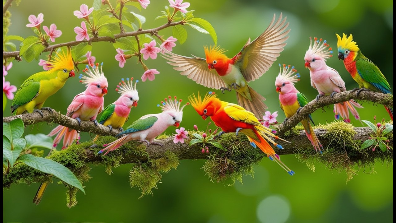 🍀 Relaxing Piano Music and Bird Songs | Calming Nature Music for Reading, Study and Healing