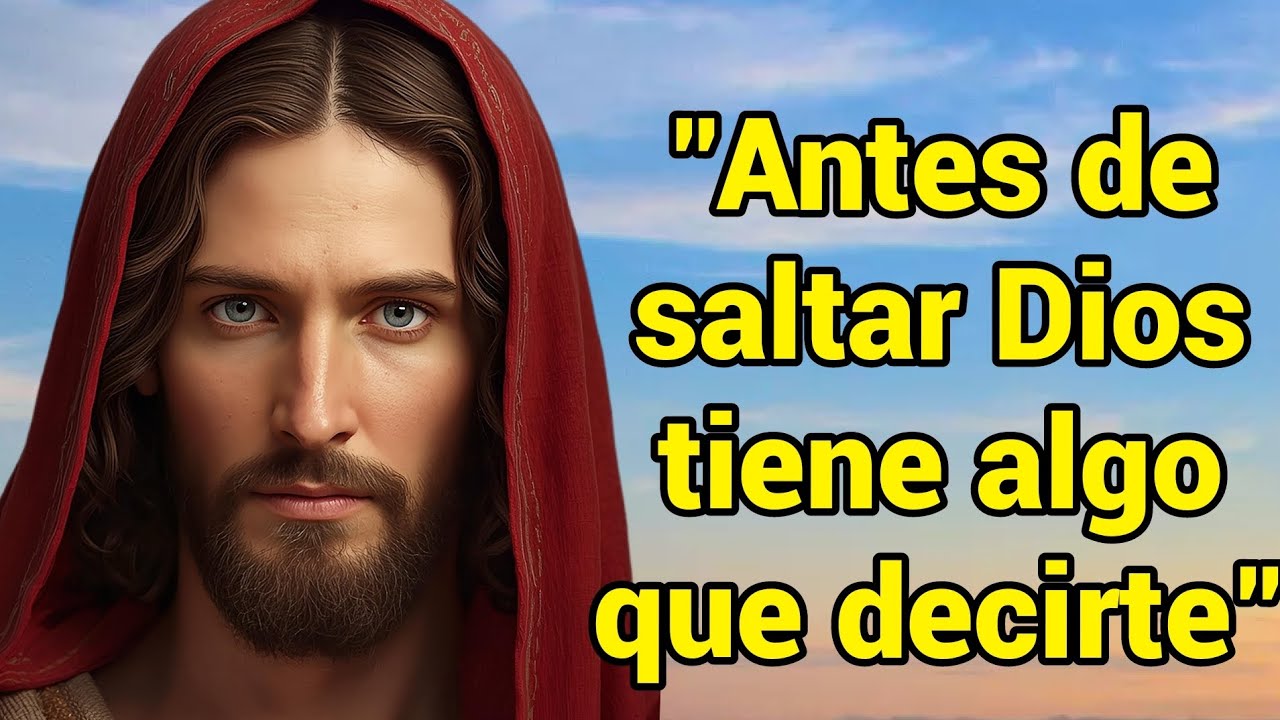 Antes de saltar… Dios tiene algo que decirte