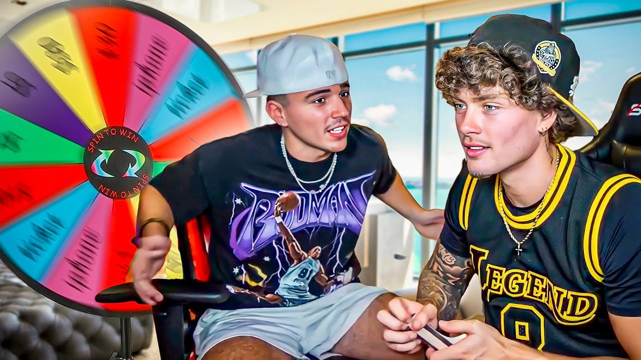 Ace Does Spin The Wheel With Punishments!