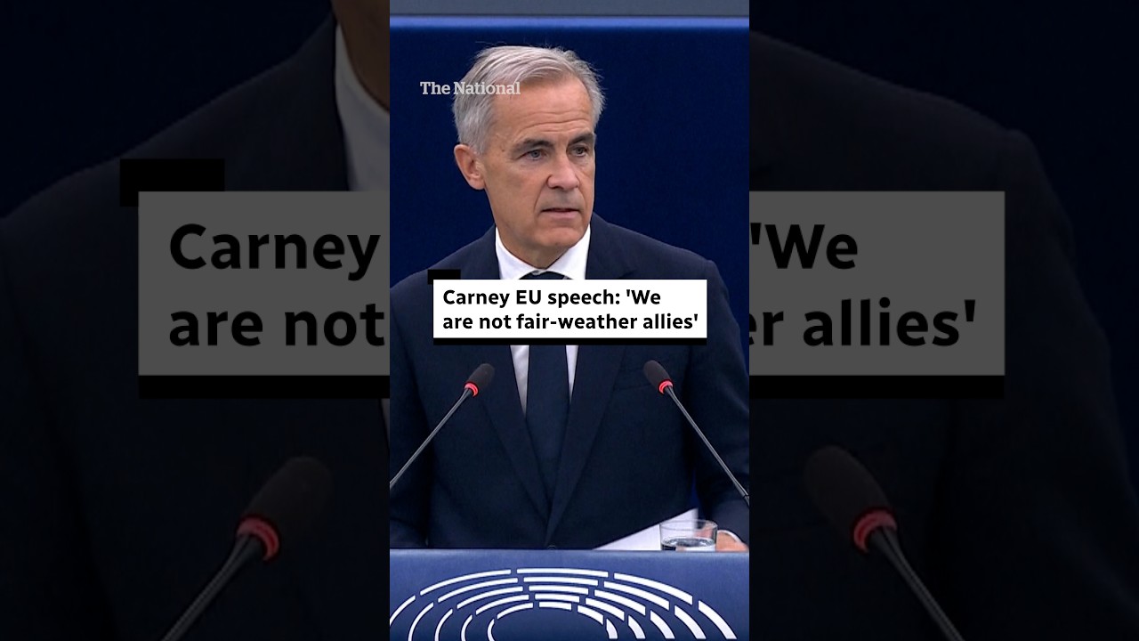 Przem&oacute;wienie Carneya w UE: &bdquo;Nie jesteśmy sojusznikami tylko na dobrą pogodę&rdquo;