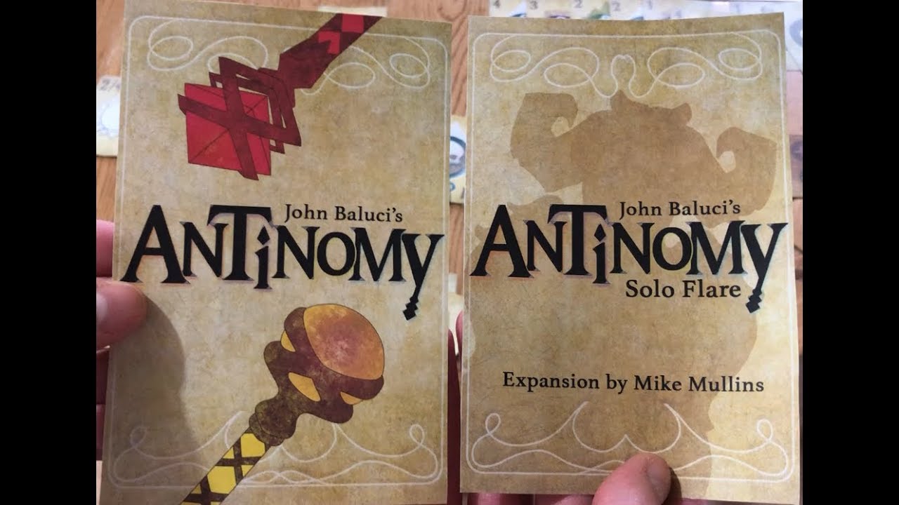 Antinomy Solo Play-though