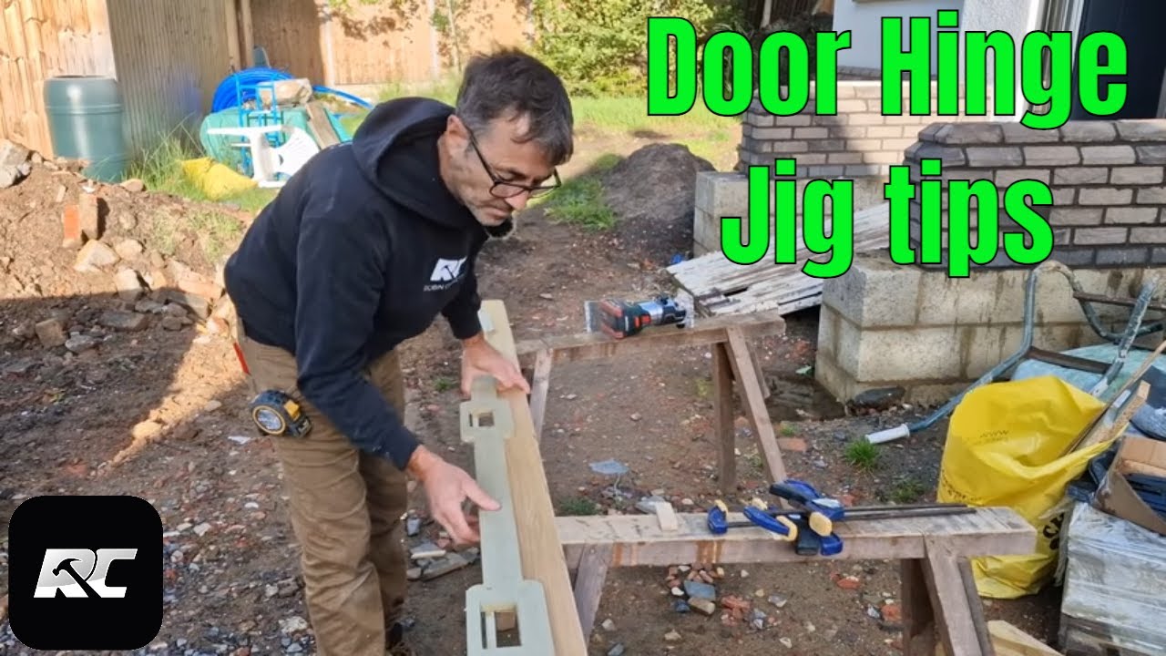 Hanging doors with Jigs even with architraves fitted or rebates
