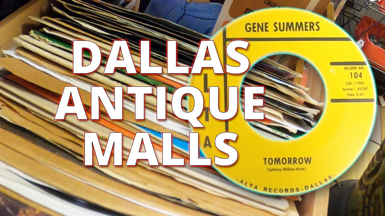 Looking for old records in Dallas area antique stores!