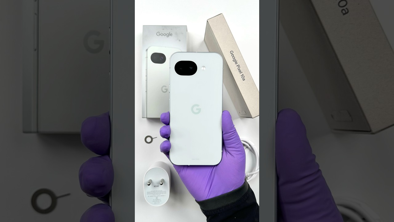 Google Pixel 10A Unboxing - Highlights - ASMR #shorts