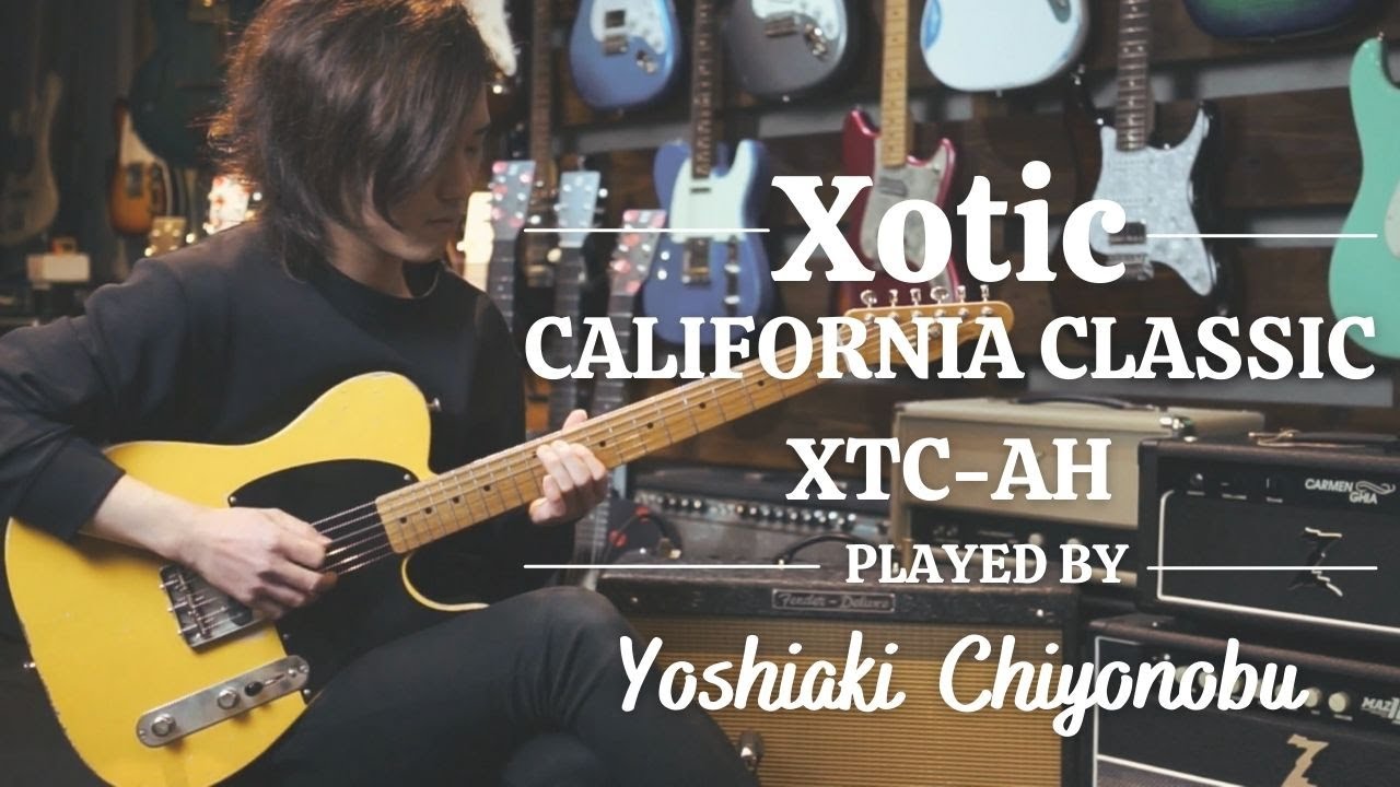 Xotic XTC-AH Allen Hinds Model Played by Yoshiaki Chiyonobu