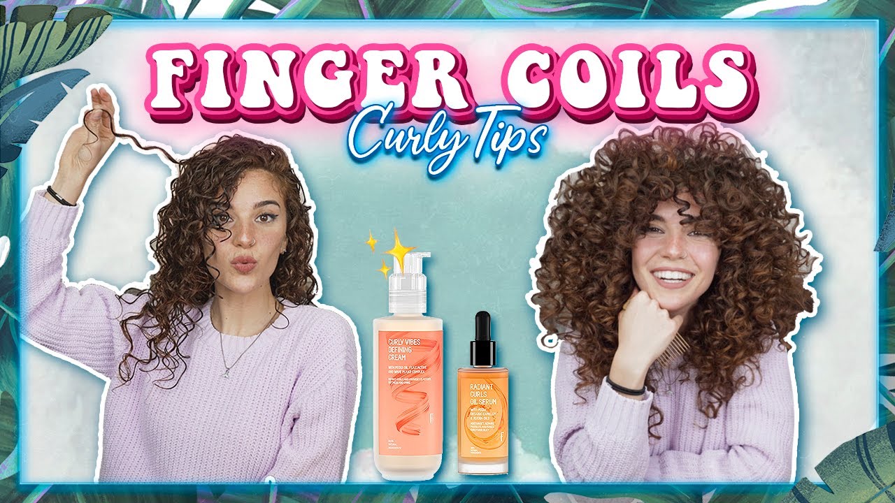 Técnica de definición de rizos FINGER COILS ✨